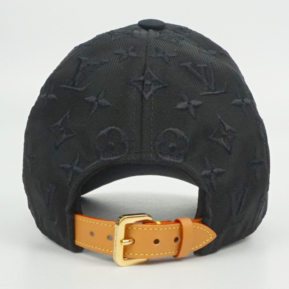 Louis Vuitton Monogram Mesh Baseball Cap Black - image 3